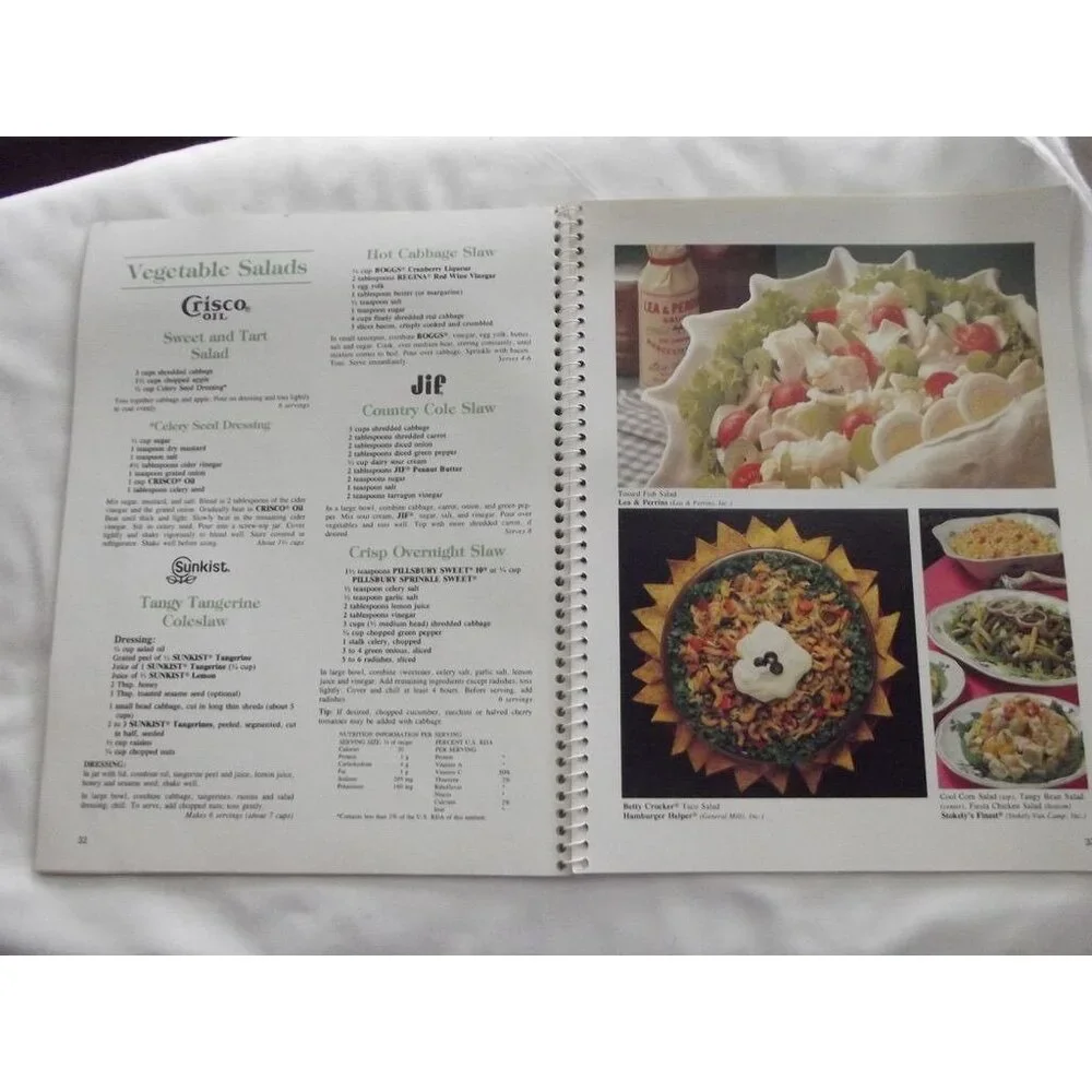 Salads of All Kinds Recipe Book: Favorite Brand Name Recipes Consumer Guide